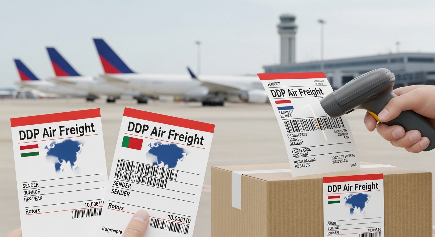 DDP air freight to [Country/Region]