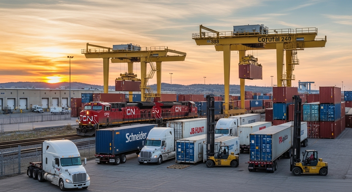 freight shipping in North America