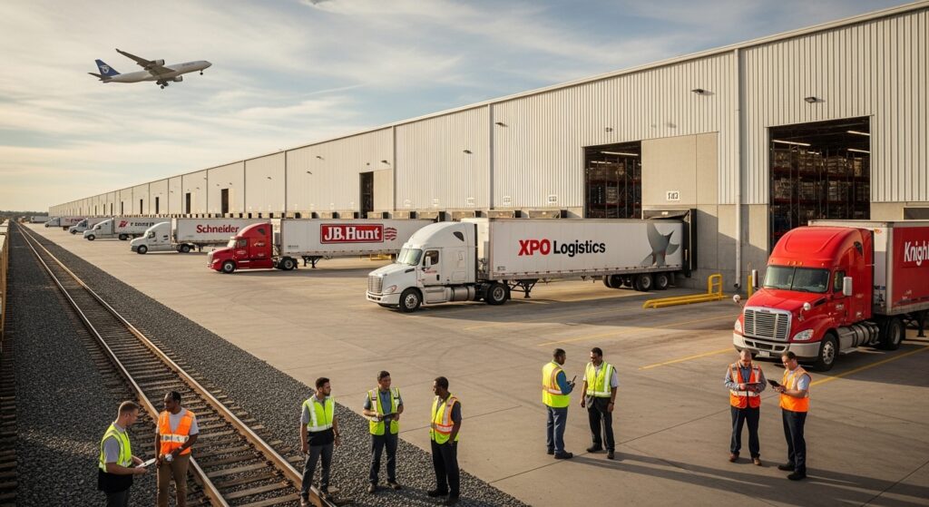 logistics providers in North America