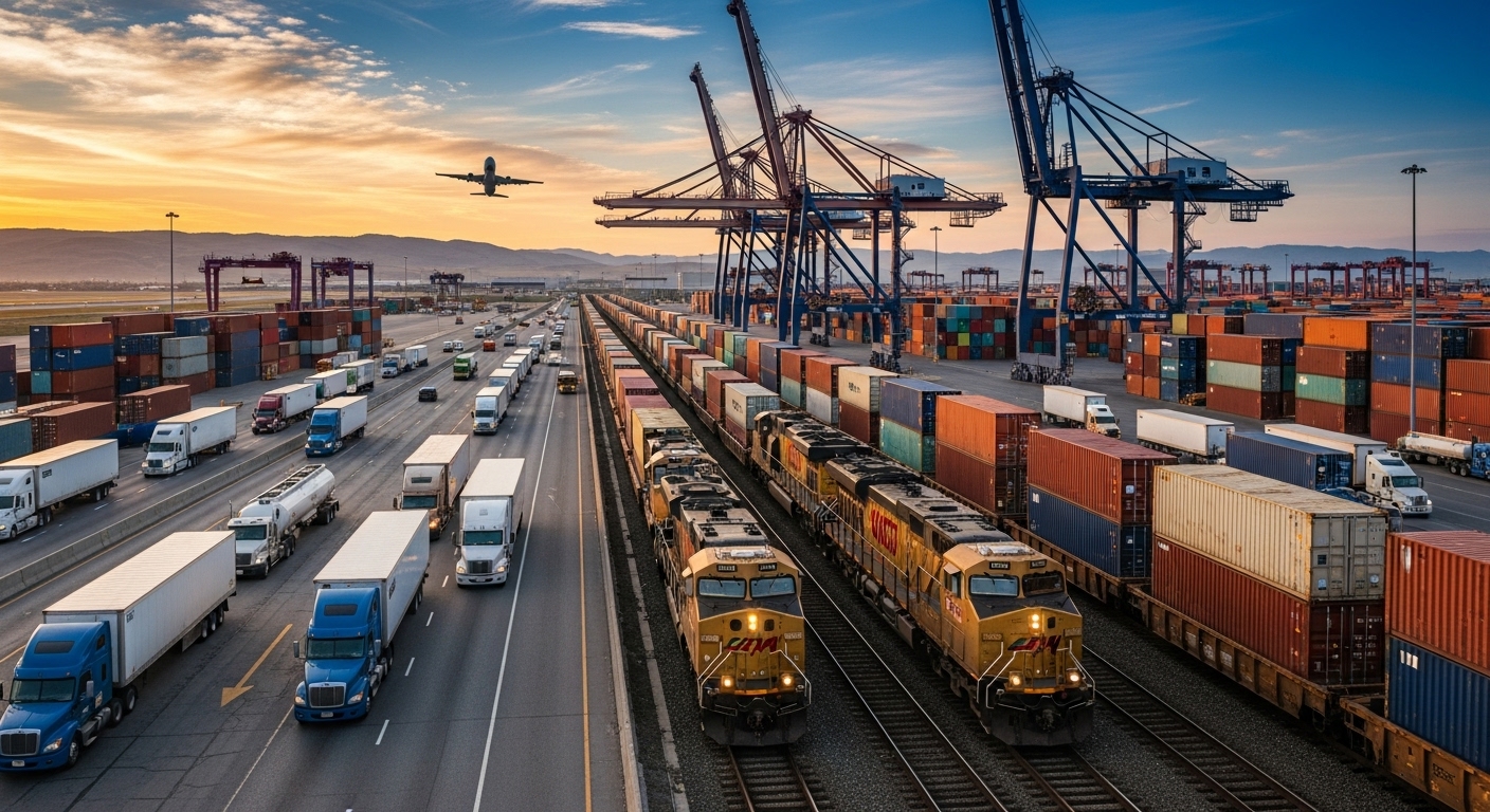 transport and logistics in north America